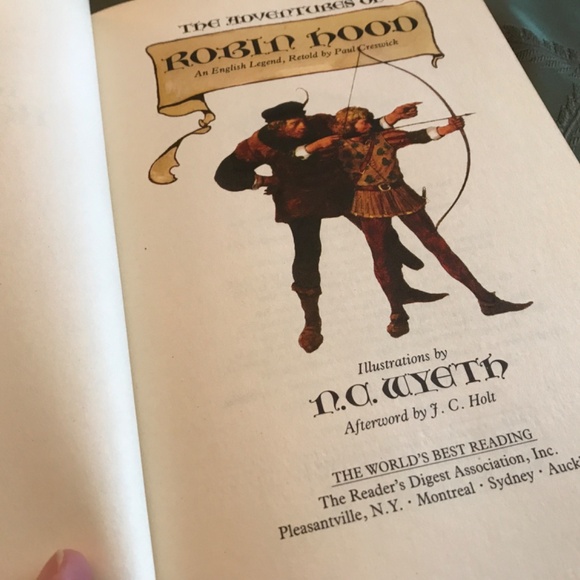 Reader’s Digest The Adventures of Robin Hood book - Picture 2 of 5
